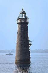 Minots Ledge Light Early Morning in Massachusetts